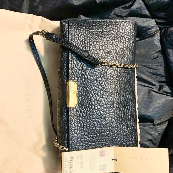 Burberry Grainmediun mildenhall clutch. Black. - Picture 12 of 12